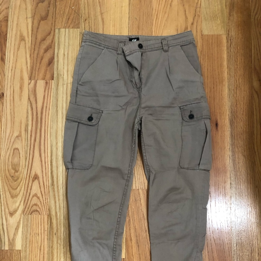 H&M tan cargo pants